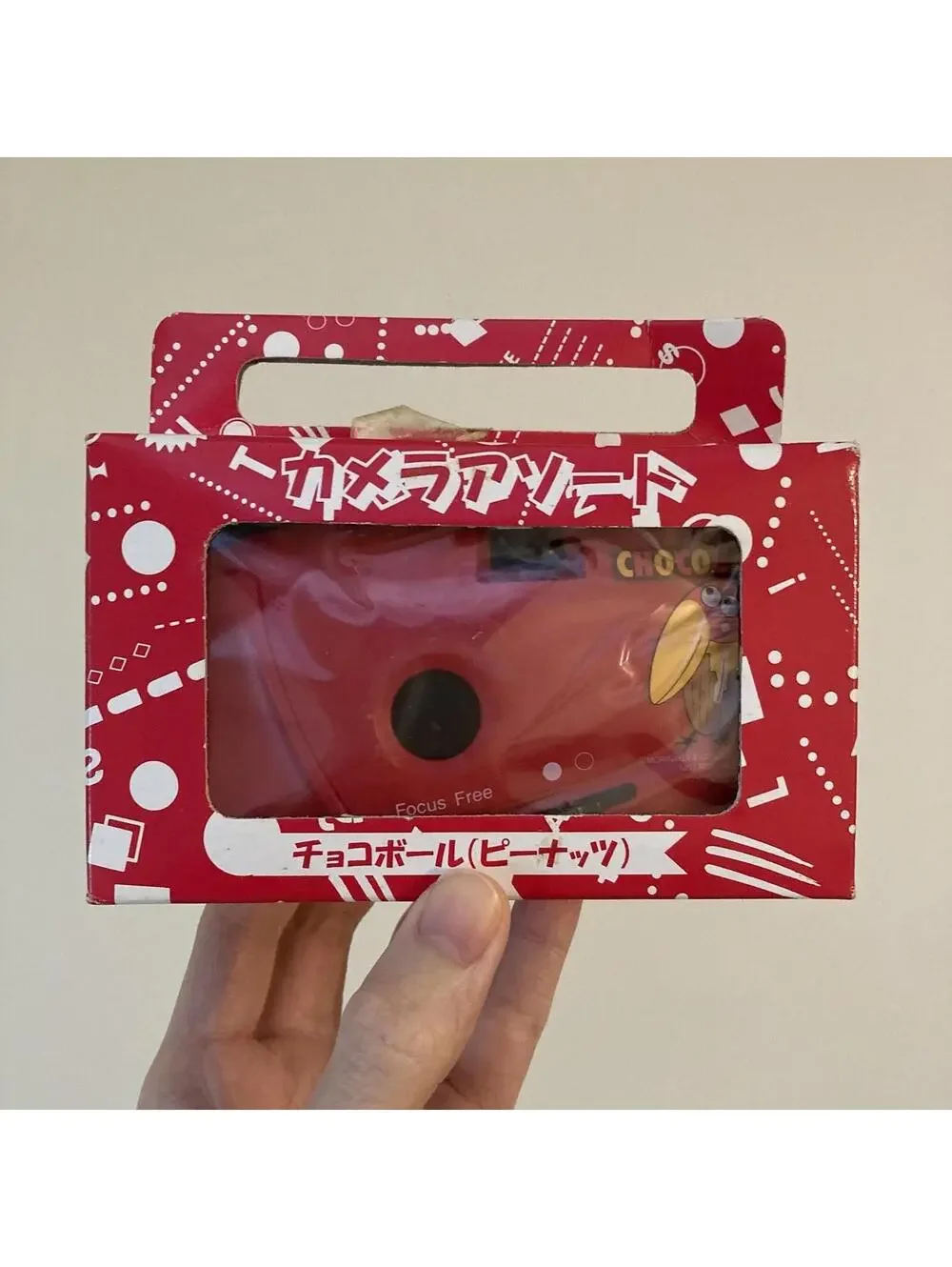 Japanese Red Chocoball 35mm Film Toy Camera Novelty Gift